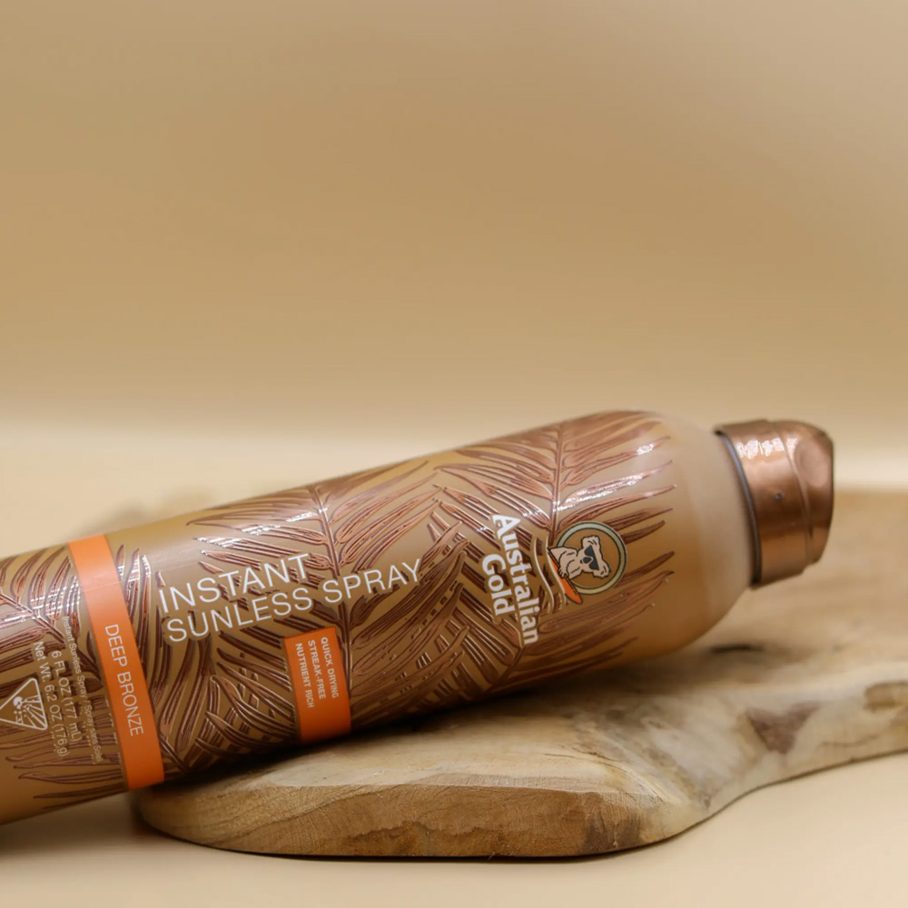 AUSTRALIAN GOLD SUNLESS INSTANT deep bronze color mousse 177 ml