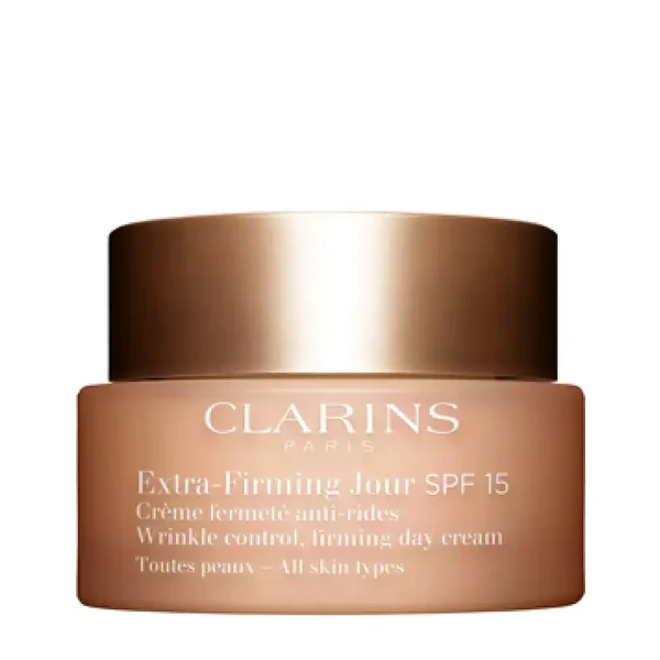 CLARINS EXTRA FIRMING JOUR wrinkle control firming day cream all skin types SPF15 50 ml