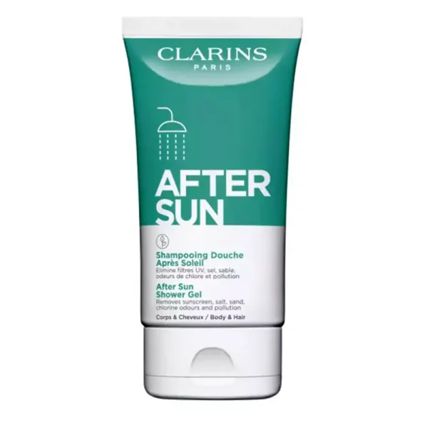 CLARINS FOR AFTER SUN hair and body shower gel 150 ml