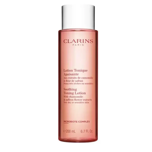 CLARINS SOOTHING TONING LOCION very dry or sensitive skin 200 ml
