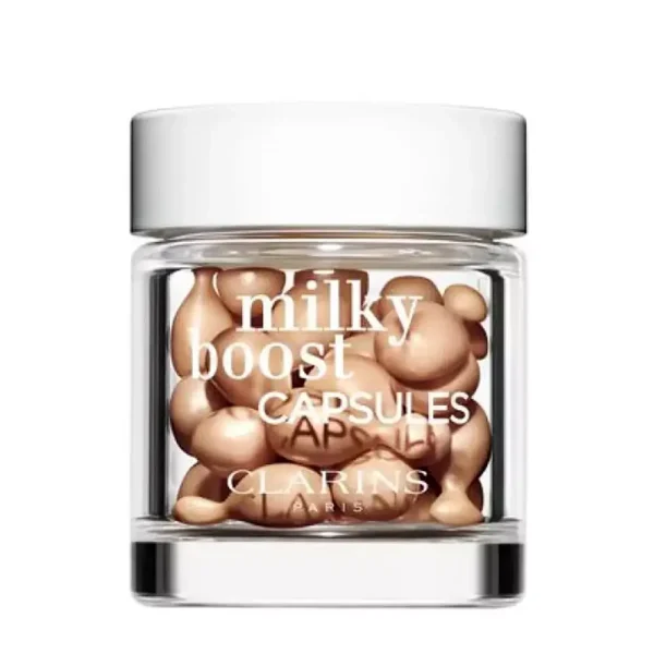 CLARINS MILKY BOOST make-up in capsule #5 30 caps