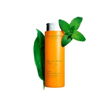 <span class="notranslate">CLARINS BAIN AUX PLANTES TONIC</span> bath & shower concentrate 200 ml