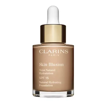 CLARINS SKIN ILLUSION natural hydrating foundation #110-honey