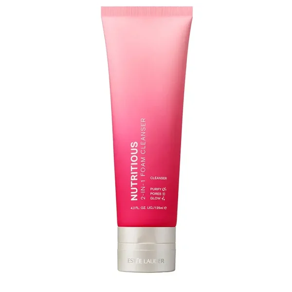 ESTÉE LAUDER NUTRITIOUS 2-in-1 foam cleanser 125 ml