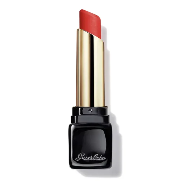 GUERLAIN KISSKISS 16H COMFORT LIGHTWEIGHT LUMINOUS MATTE lipstick #520-sexy coral