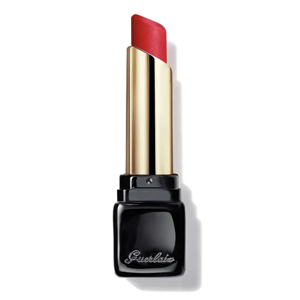 GUERLAIN KISSKISS TENDER MATTE lipstick 16h #775-kiss rouge