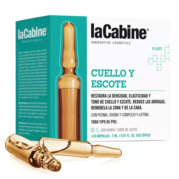 LA CABINE AMPOULES NECK AND DÉCOLLETÉ AMPOULES 10 x 2 ml