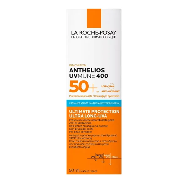 LA ROCHE POSAY ANTHELIOS UVMUNE 400 hydrating cream SPF50+ 50 ml