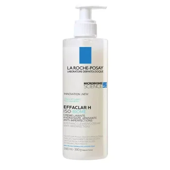 LA ROCHE POSAY EFFACLAR Crema limpiadora calmante H ISO-BIOME 390 ml