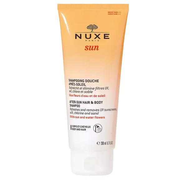 NUXE SUN after-sun hair and body shampoo 200 ml