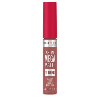 RIMMEL LONDON LASTING MEGA MATTE liquid lip color #200-pink blink