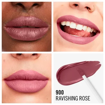 RIMMEL LONDON LASTING MEGA MATTE liquid lip color #900-ravishing rose