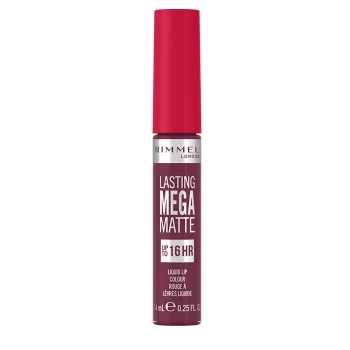 RIMMEL LONDON LASTING MEGA MATTE liquid lip color #940-rock me purple