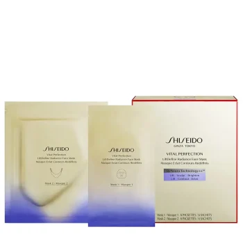 SHISEIDO VITAL PERFECTION liftdefine radiance face mask 6 pcs