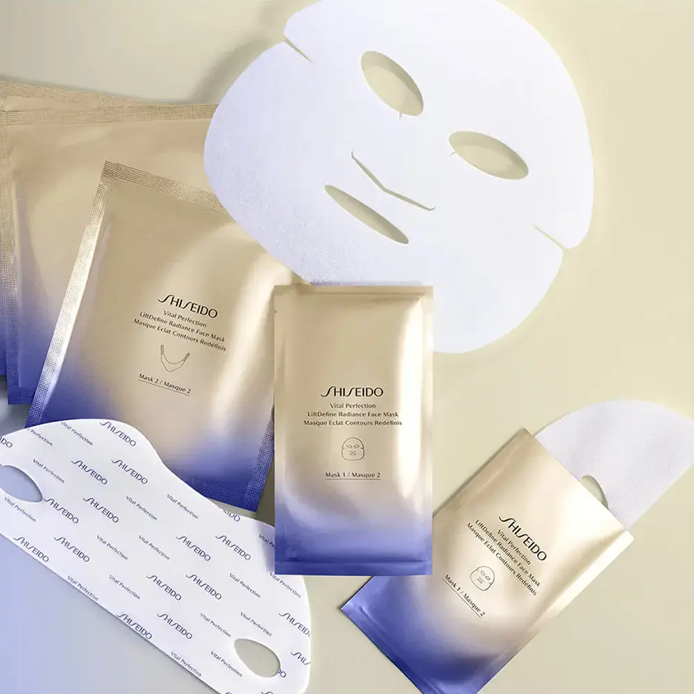 <span class="notranslate">SHISEIDO VITAL PERFECTION</span> liftdefine radiance face mask 6 pcs