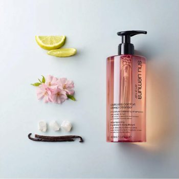SHU UEMURA DELICATE CONFORT shampoo 400 ml