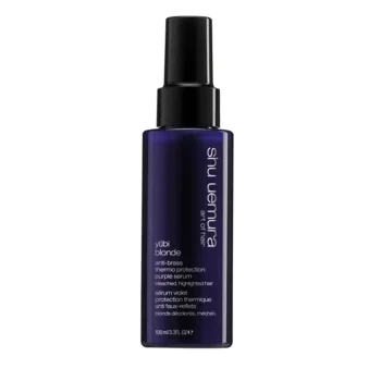 SHU UEMURA YUBI BLONDE anti-brass heat protection purple serum 90 ml