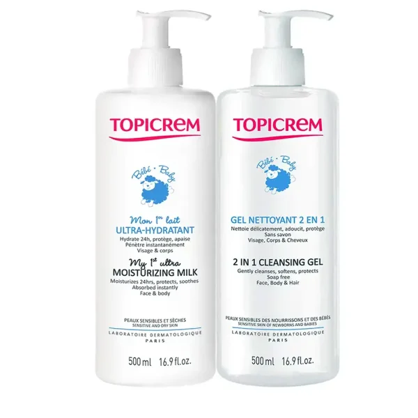 TOPICREM BABY BODY PACK 2 pcs