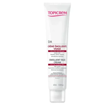TOPICREM DA crema viso emolliente 40 ml