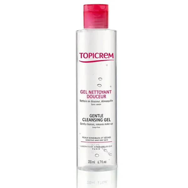 TOPICREM HYDRA+ mild cleansing gel 200 ml