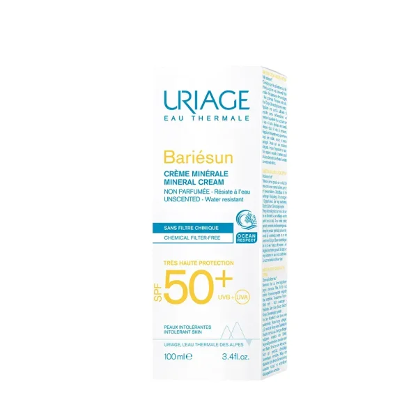 URIAGE BARIÉSUN mineral cream SPF50+ 100 ml