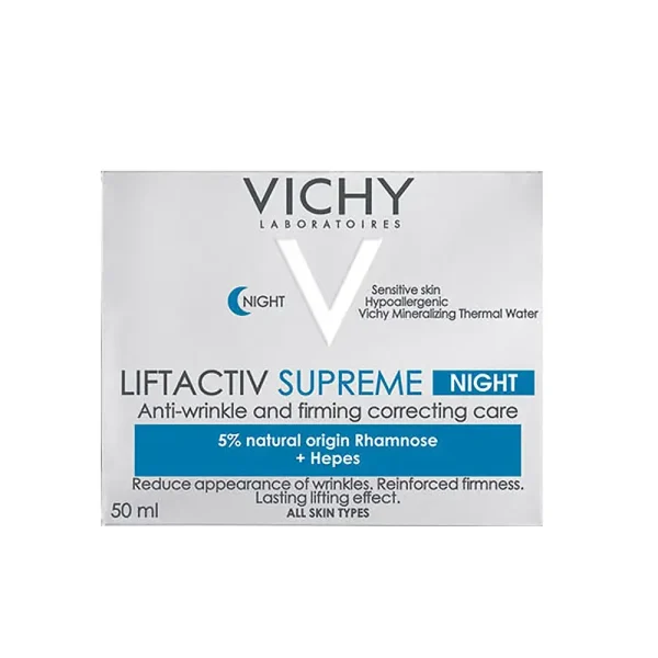 VICHY LIFTACTIV SUPREME NIGHT anti-wrinkle and firming corrective care 50 ml
