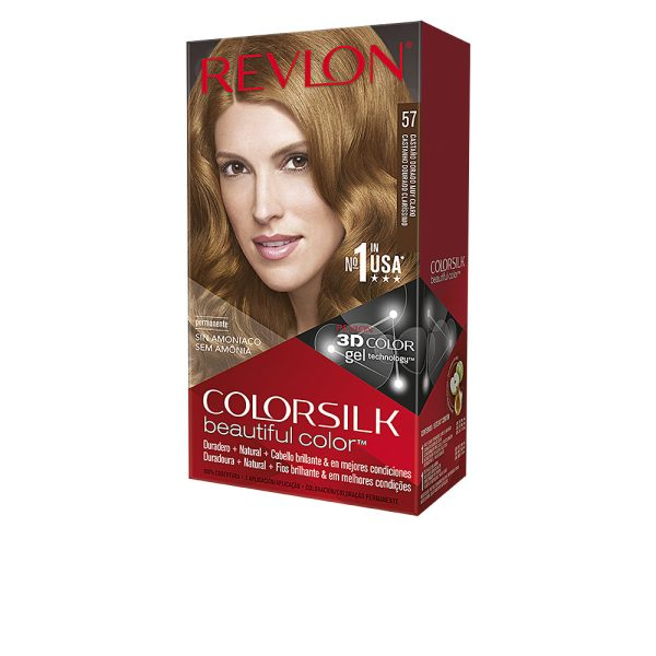 REVLON MASS MARKET COLORSILK dye #57-castao dorado very light 1 u