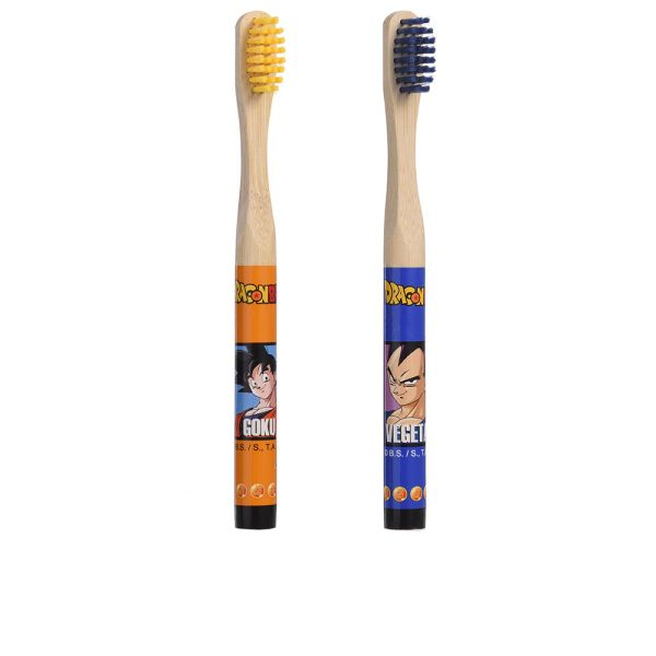 TAKE CARE DRAGONBALL Z BAMBOO TOOTHBRUSH LOT 2 pcs