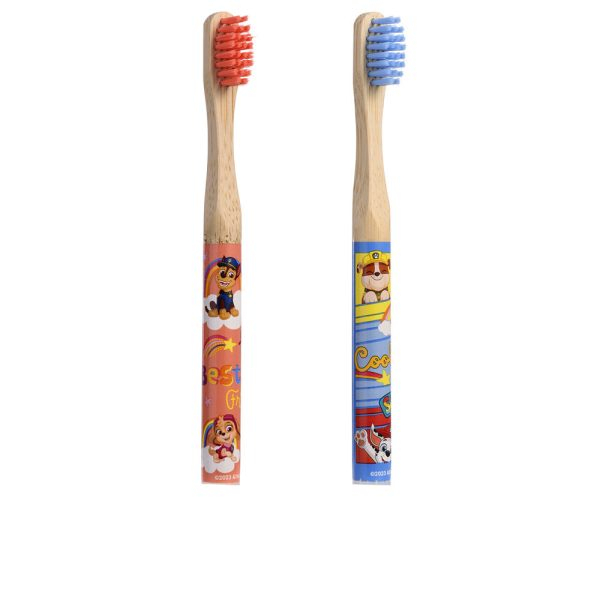 TAKE CARE PAW PATROL BAMBOO TOOTHBRUSH LOT 2 pcs