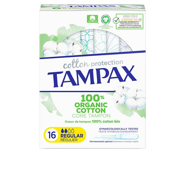 TAMPAX TAMPAX ORGANIC REGULAR tamp?n 16 u