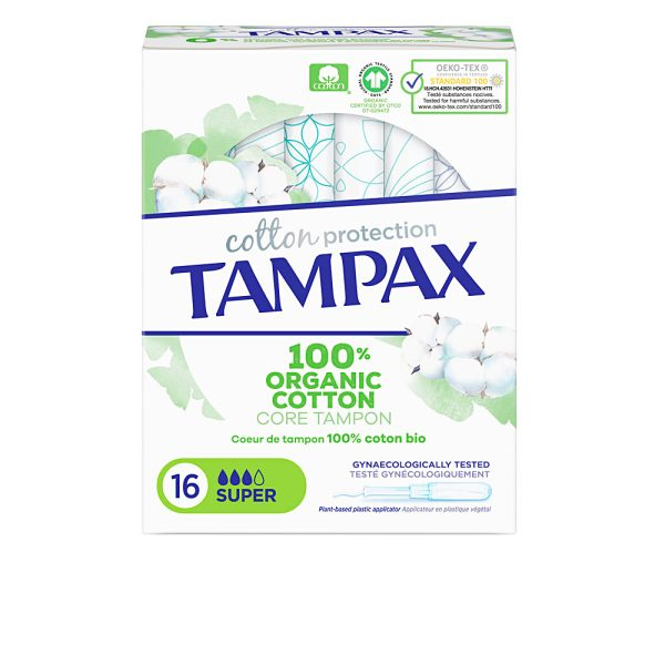 TAMPAX TAMPAX ORGANIC SUPER tamp?n 16 u