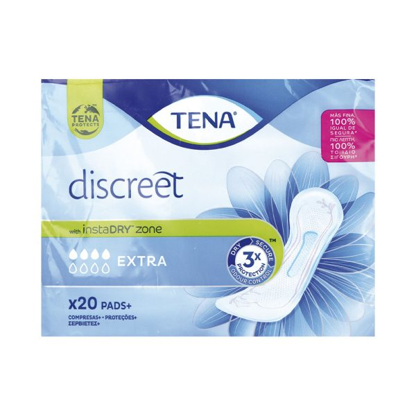 TENA LADY DISCREET compresa incontinencia extra 20 u