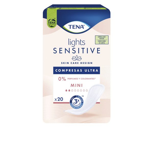 TENA LADY TENA LIGHTS ultra sensitive mini compresses 20 u