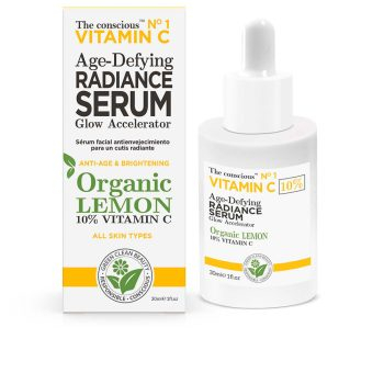 THE CONSCIOUS VITAMIN C age-defying radiance serum organic lemon 30 ml