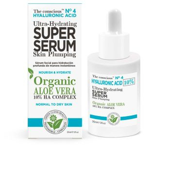 THE CONSCIOUS HYALURONIC ACID ultra-hydrating super serum organic aloe vera 30 ml