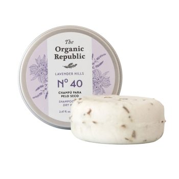 THE ORGANIC REPUBLIC SHAMPOO SOLID pelo dry 70 gr