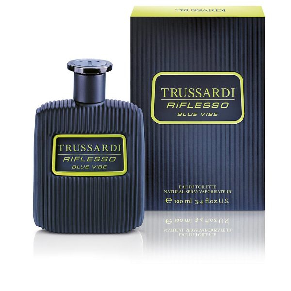 TRUSSARDI RIFLESSO BLUE VIBE eau de toilette spray 100 ml