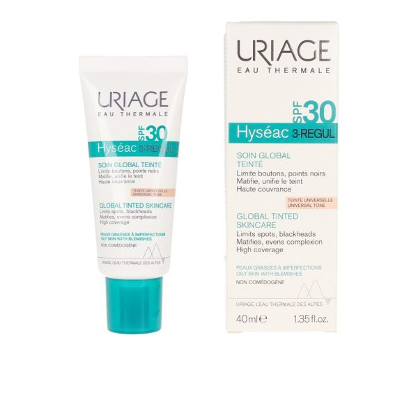 URIAGE HYSAC 3-regul cuidado global triple accin with color SPF50+ 40 ml