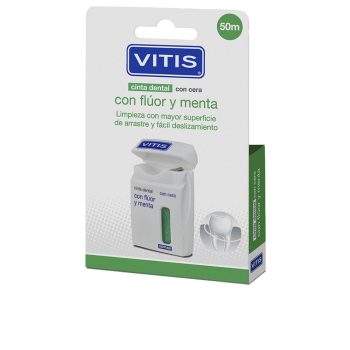 VITIS VITIS dental tape with fluoride and mint duo 2 u