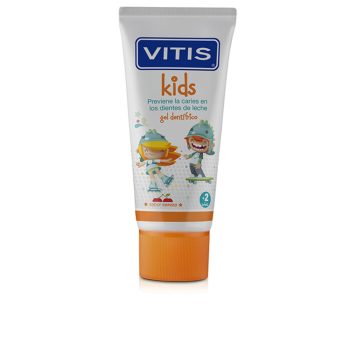 VITIS KIDS toothpaste gel with fluoride #Cherry 50 ml