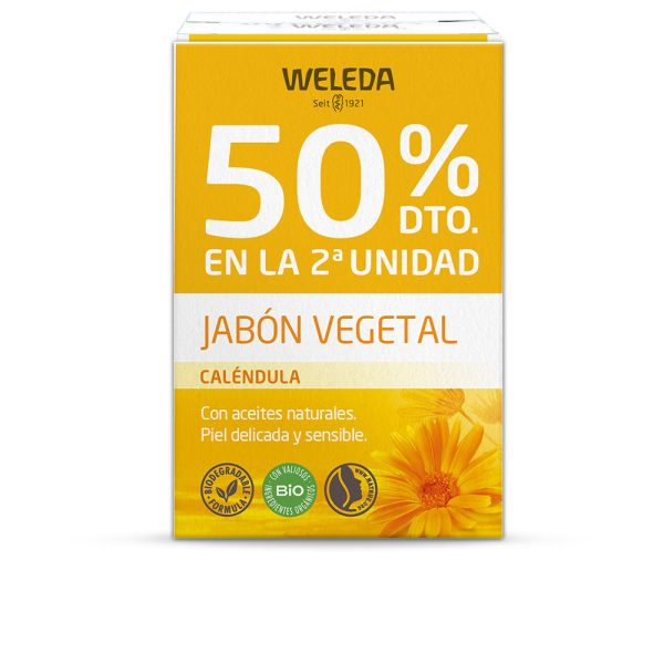 WELEDA CALENDULA vegetable soap promo 2 x 100 gr