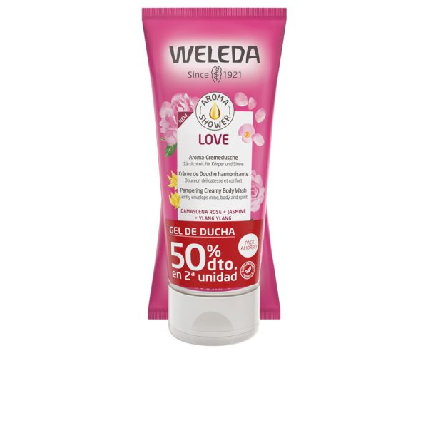 WELEDA AROMA SHOWER love promo 2 x 200 ml