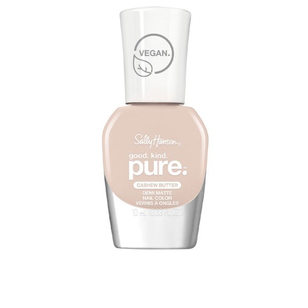 SALLY HANSEN GOOD.KIND.PURE vegan color demi matt #030-cashew butter 10 ml