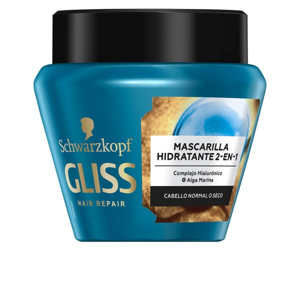 SCHWARZKOPF MASS MARKET GLISS AQUA REVIVE moisturizing mask 2 in 1 300 ml