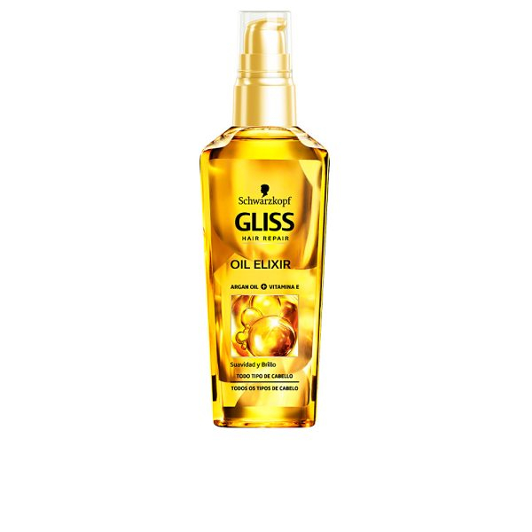 SCHWARZKOPF MASS MARKET GLISS HAIR REPAIR oil elixir 75 ml