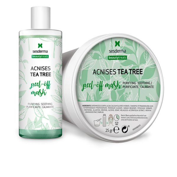 SESDERMA BEAUTY TREATS ACNISES TEA TREE mask peel off 25 gr + 75 ml