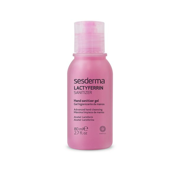 SESDERMA LACTYFERRIN SANITIZER gel higienizante manos 80 ml