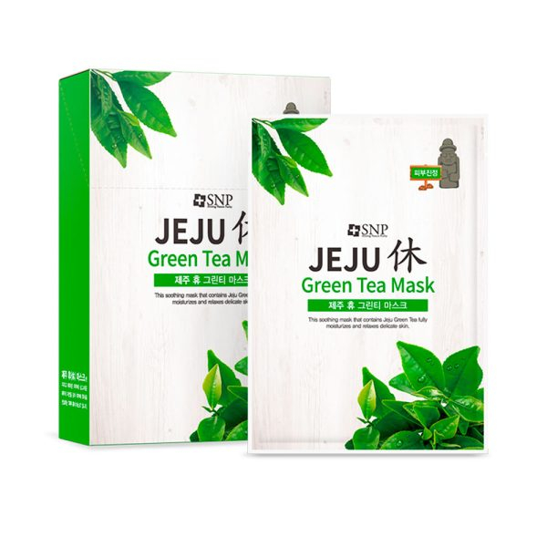 SNP JEJU green tea mask 20 ml