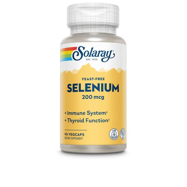 SOLARAY No Yeast Selenium 200 Mcg 90 Caps