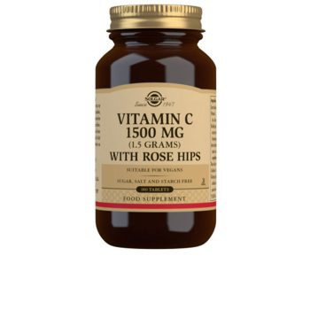 SOLGAR Vitaminas C 1500 Mg 180 Tabletės